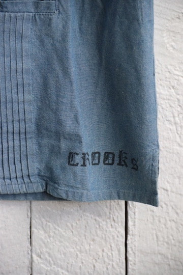 Crooks & Castles Men’s Blue Button Down