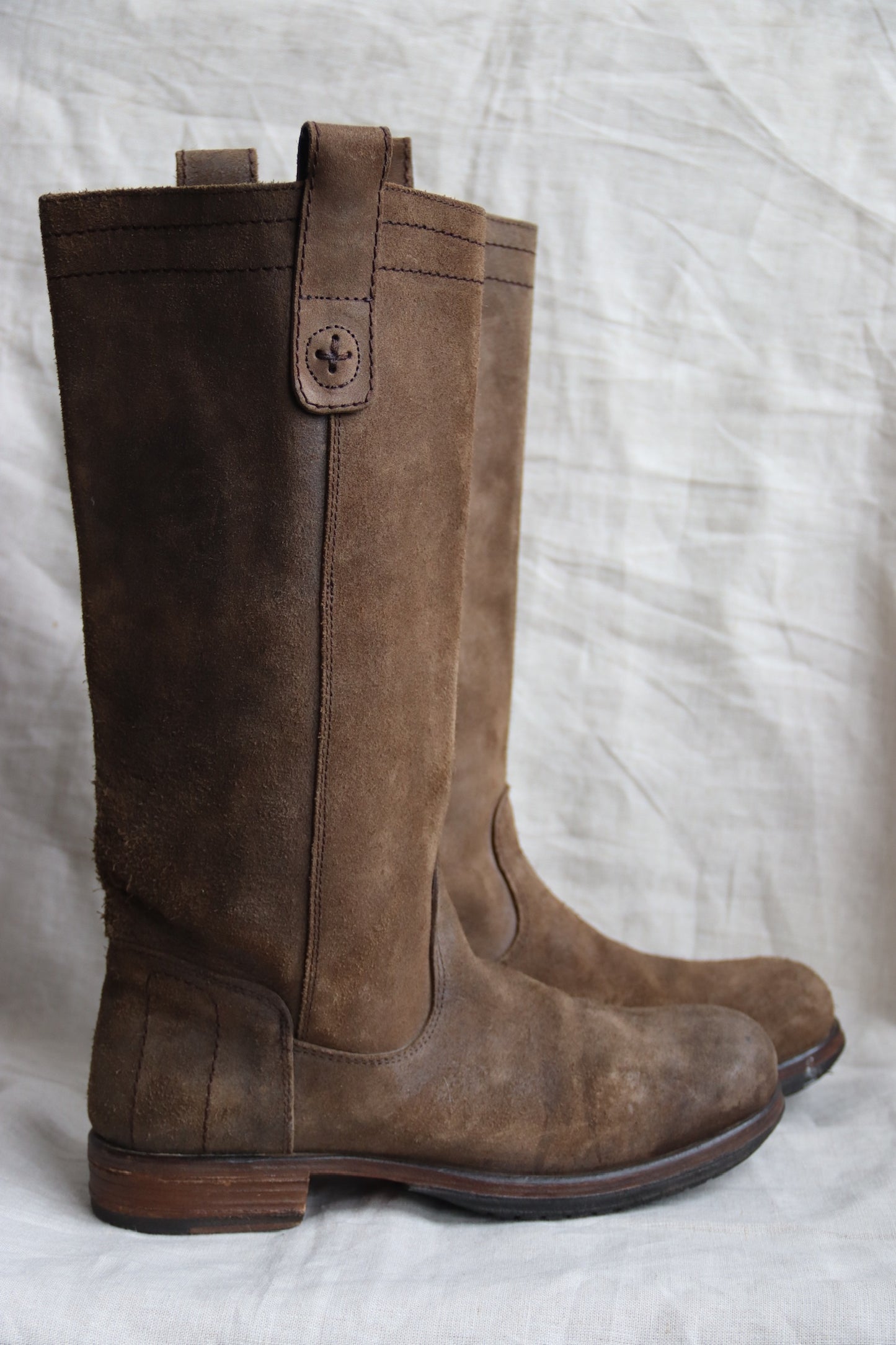 Florentini + Baker Brown Leather Boots - 40