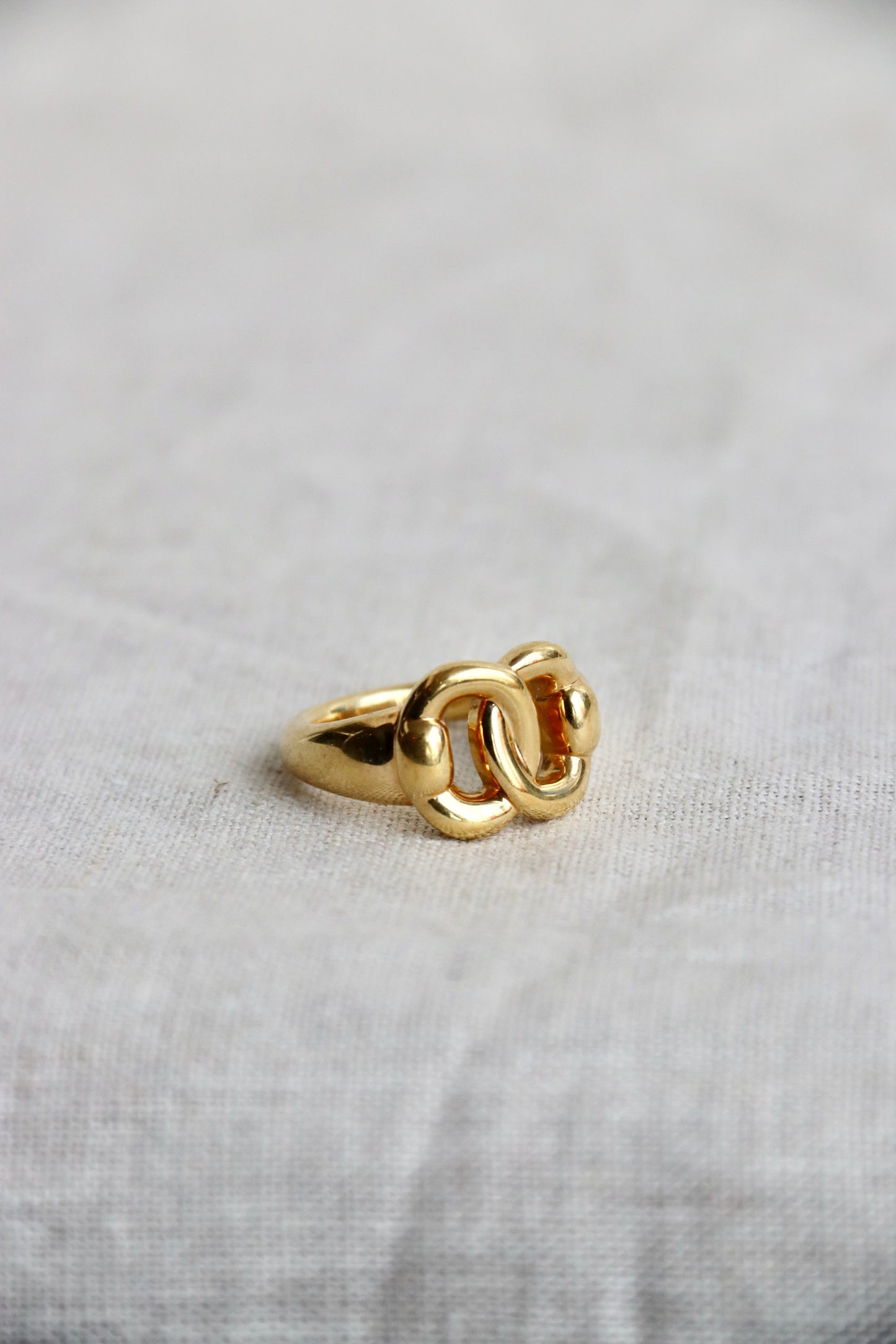 Milor Italy Gold Love Knot Ring - 14k