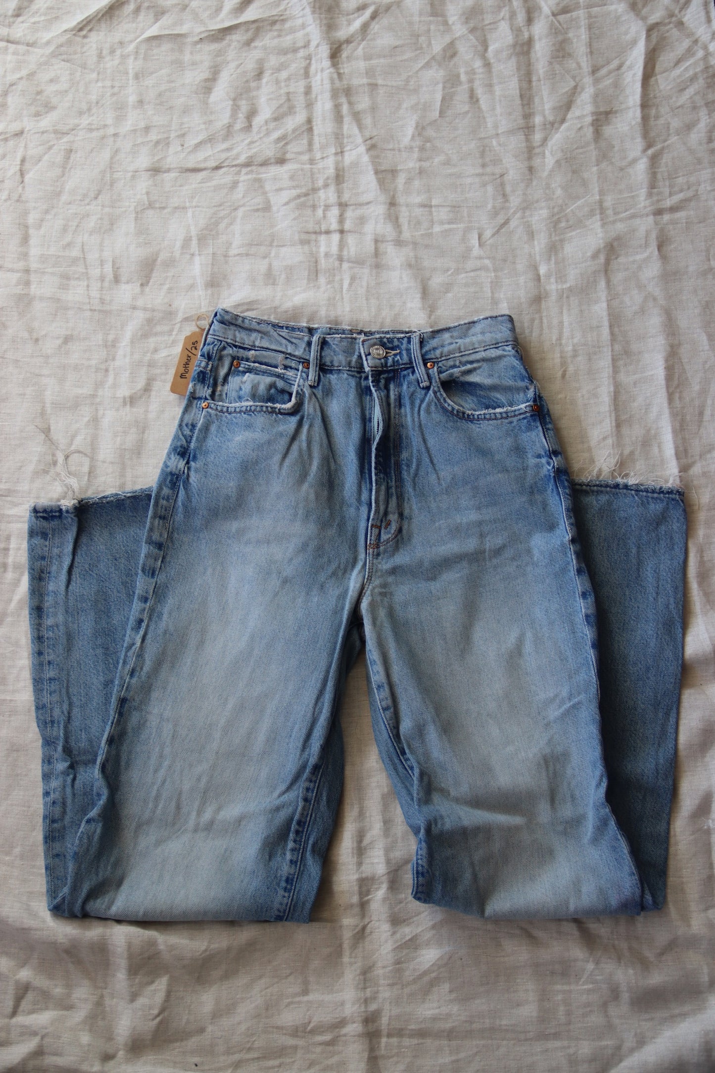 Mother Denim Light Wash Jeans