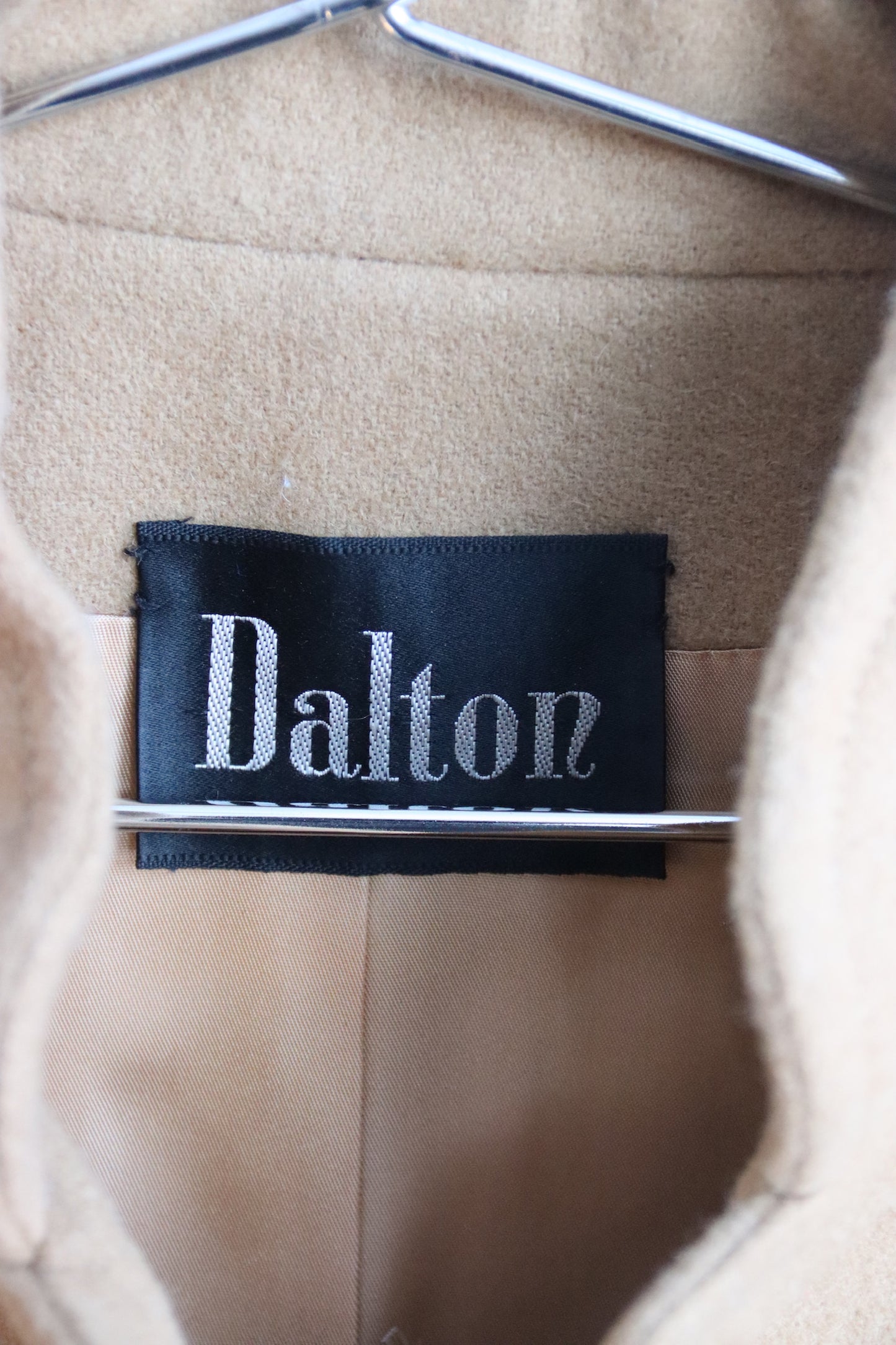 Vintage Dalton Tan Wool Coat