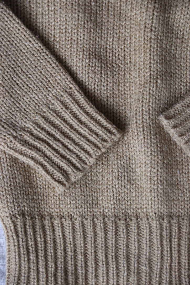 Chelsea Place Brown Floral Sweater
