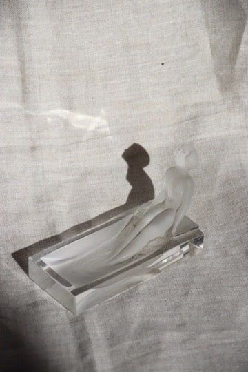 Desna Handmade Lady in Bath Glass Soap Dish