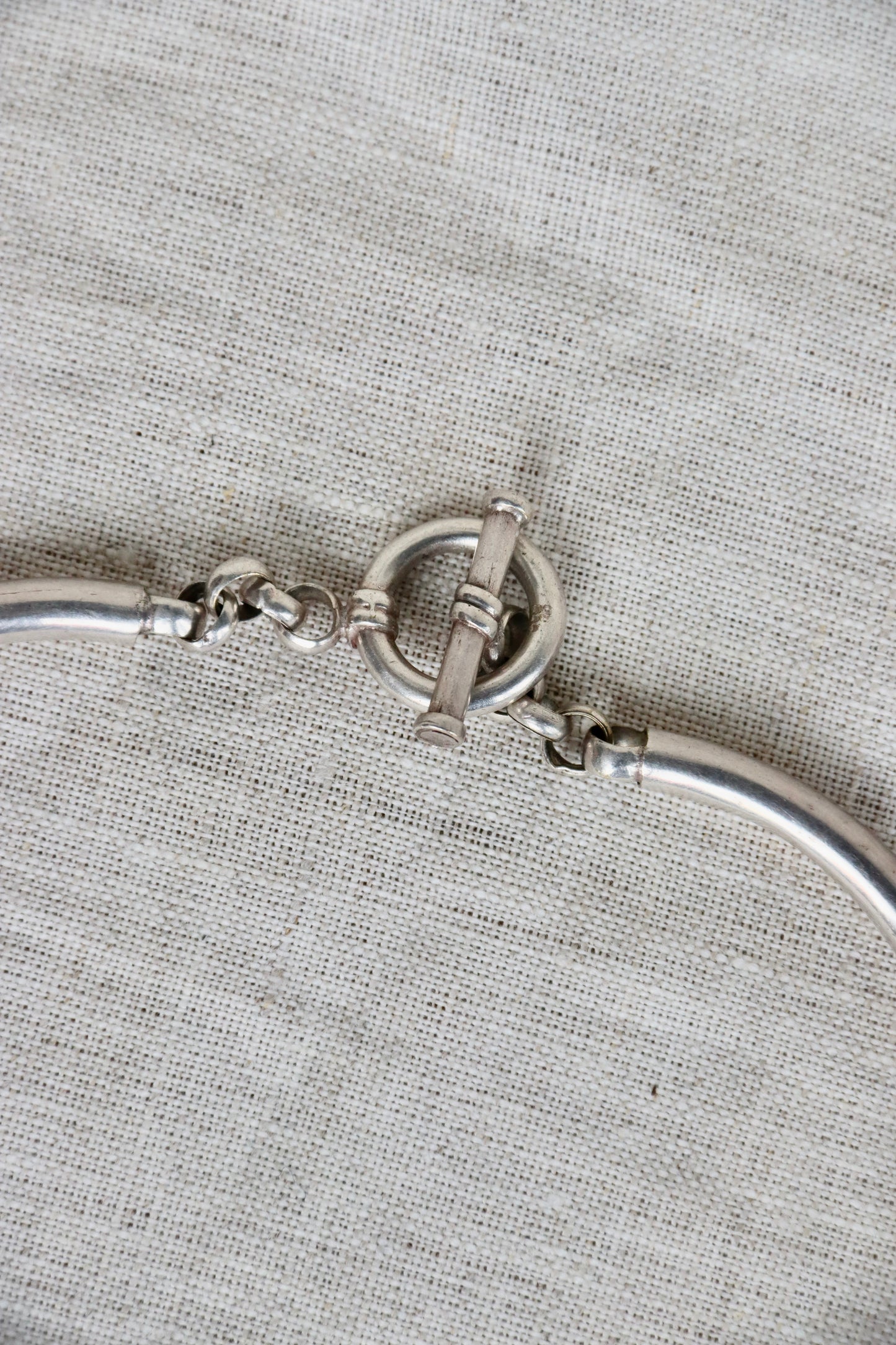 Sterling Silver Segmented Necklace