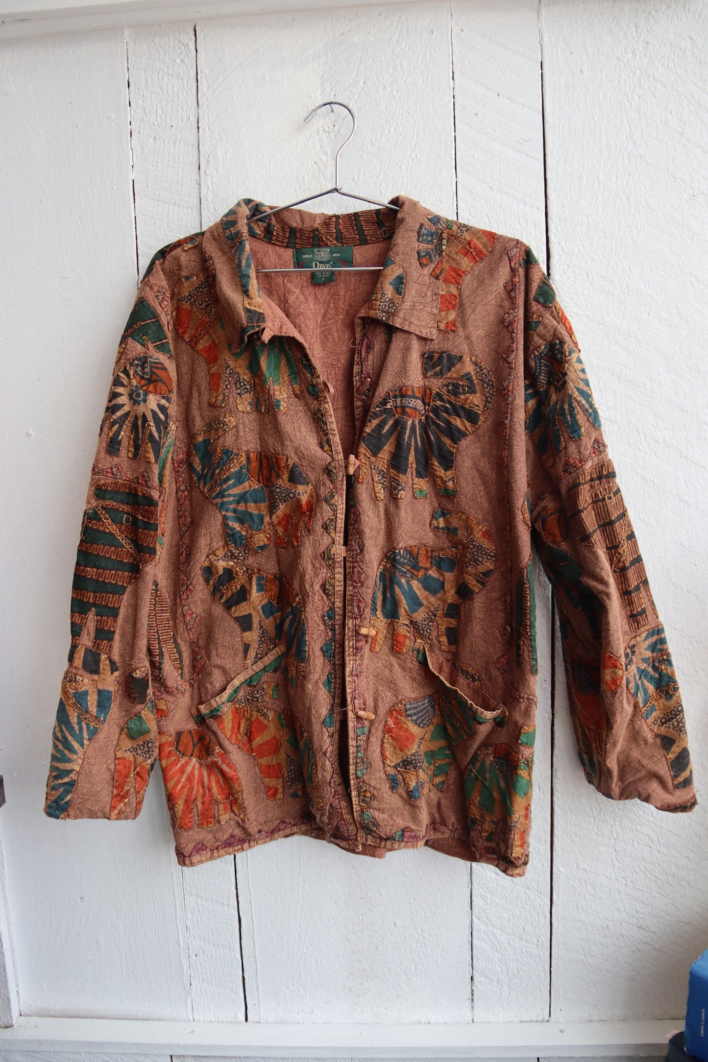 Vintage Orvis Embroidered Jacket
