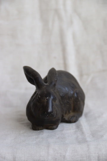 Set of 2 Japanese Rabbit Sculptures