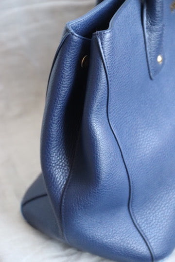 Furla Blue Leather Bag