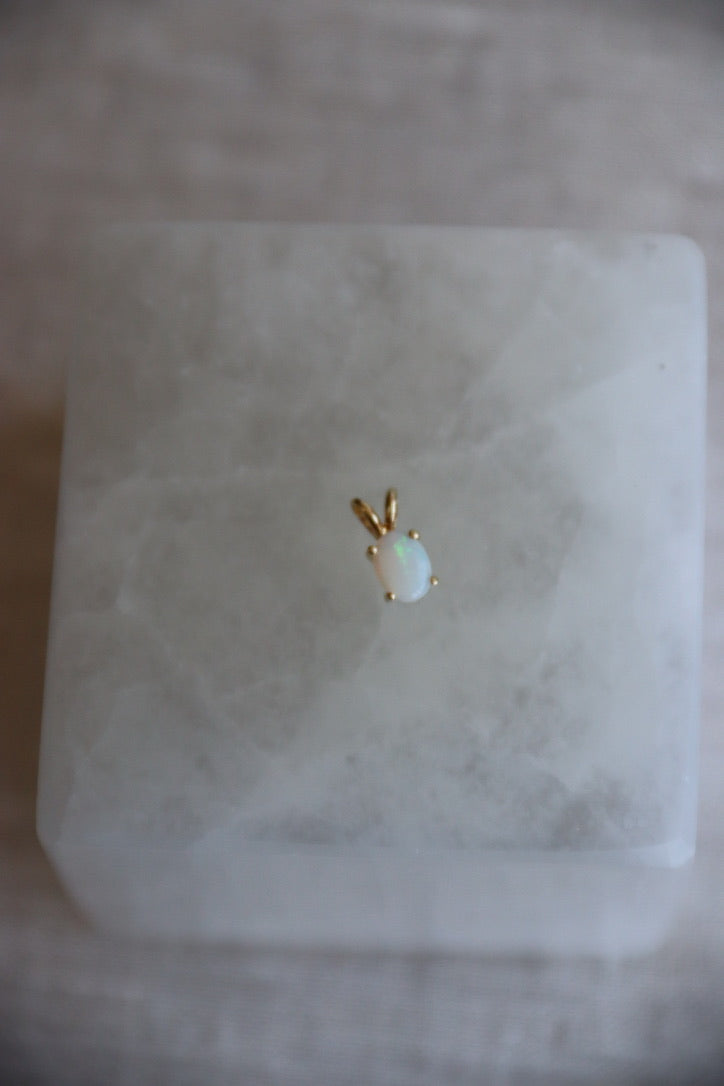Opal Pendant - 14k