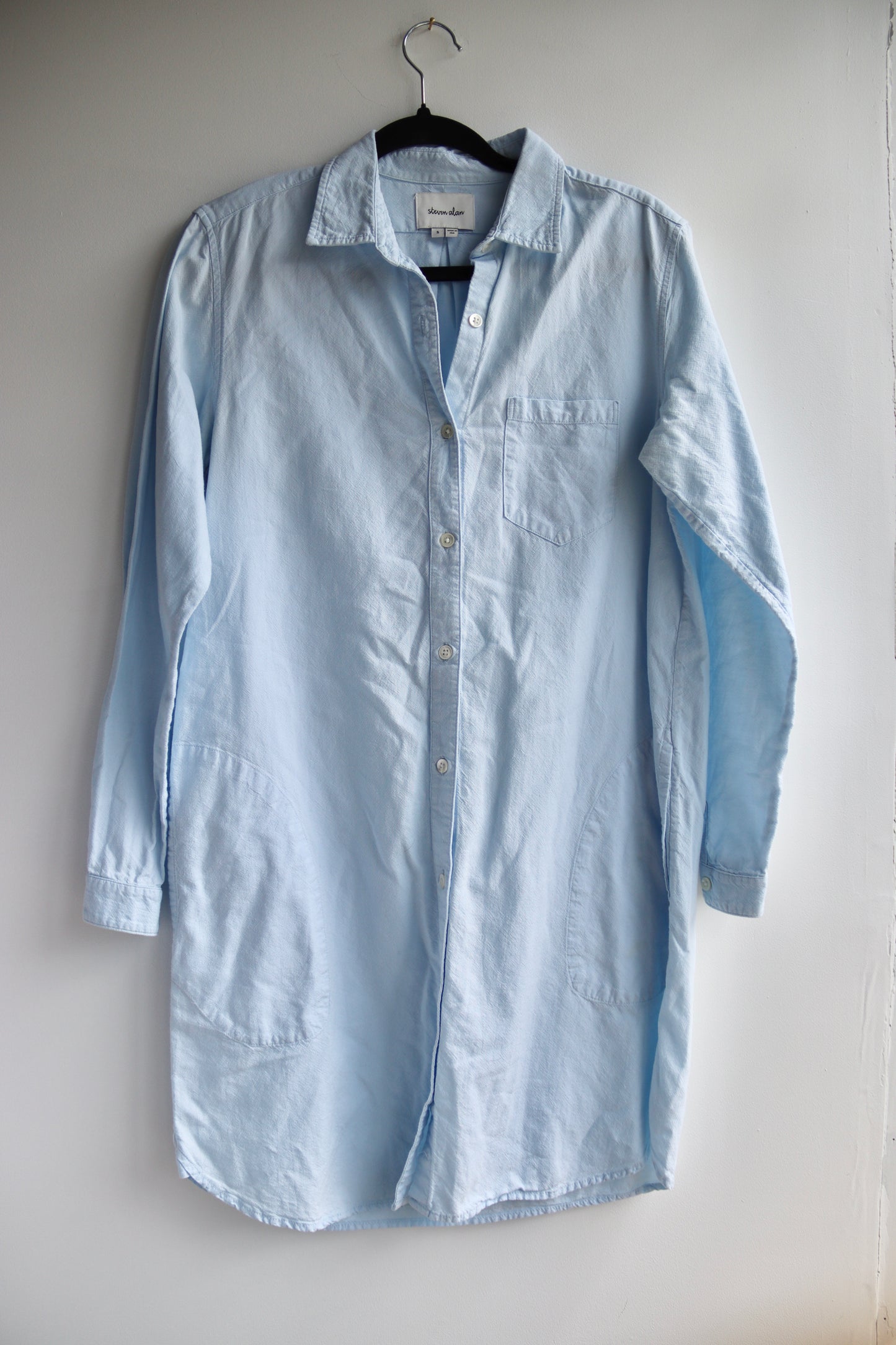 Steven Alan Blue Tunic Dress