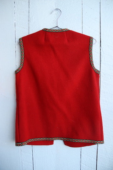 Vintage Danica Red Vest