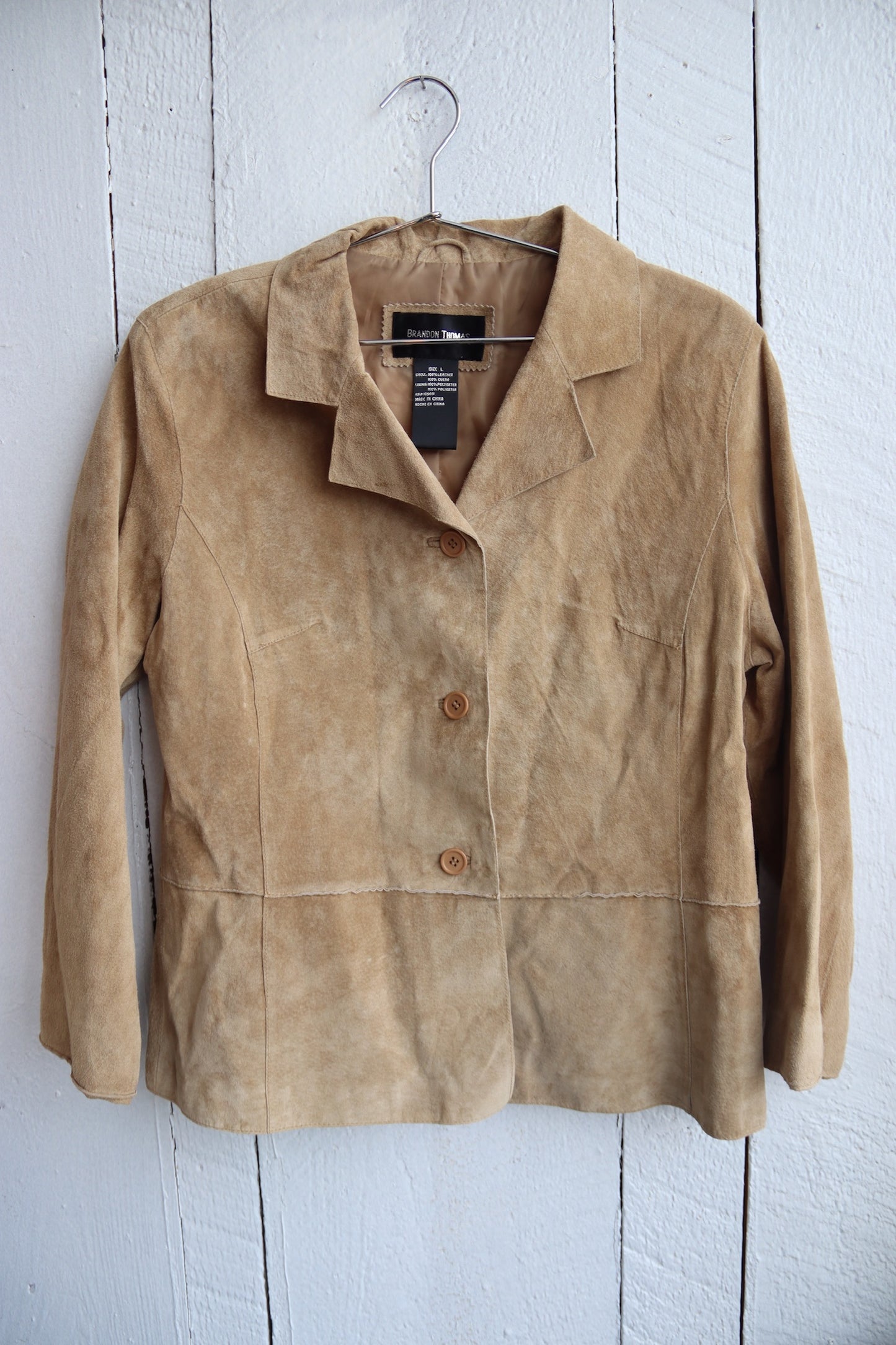 Vintage Brandon Thomas Suede Jacket
