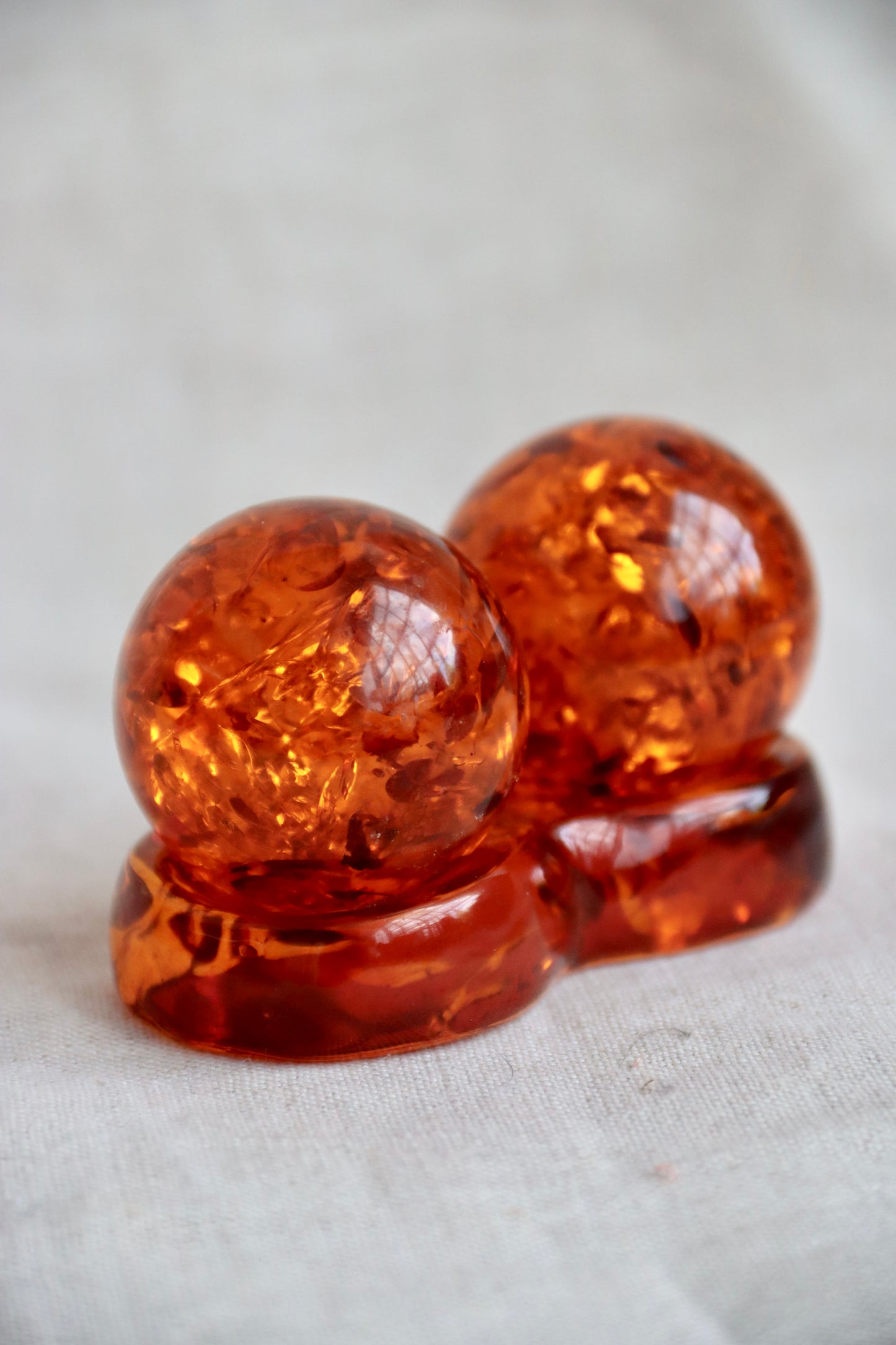 Amber Resin Sculpture