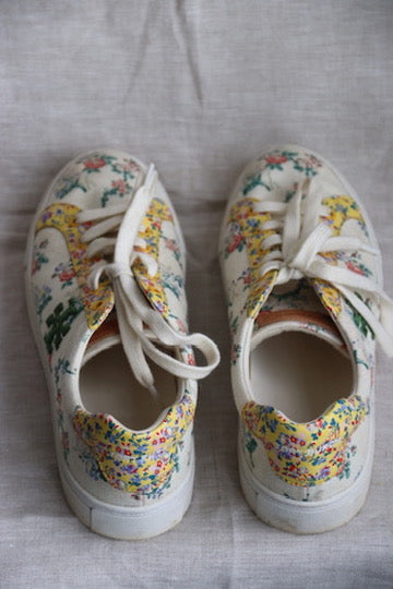 Tory Burch Floral Sneakers