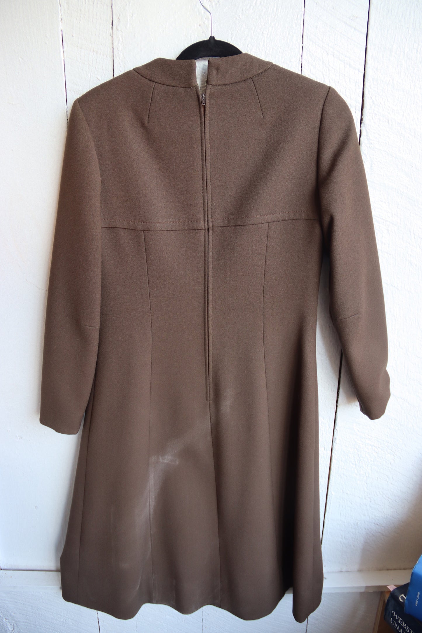 Vintage 1960s Neusteters Brown Dress
