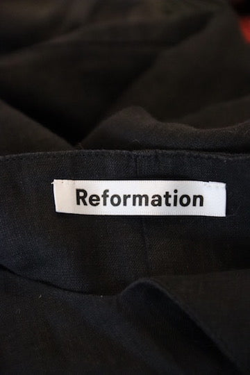 Reformation Black Dress