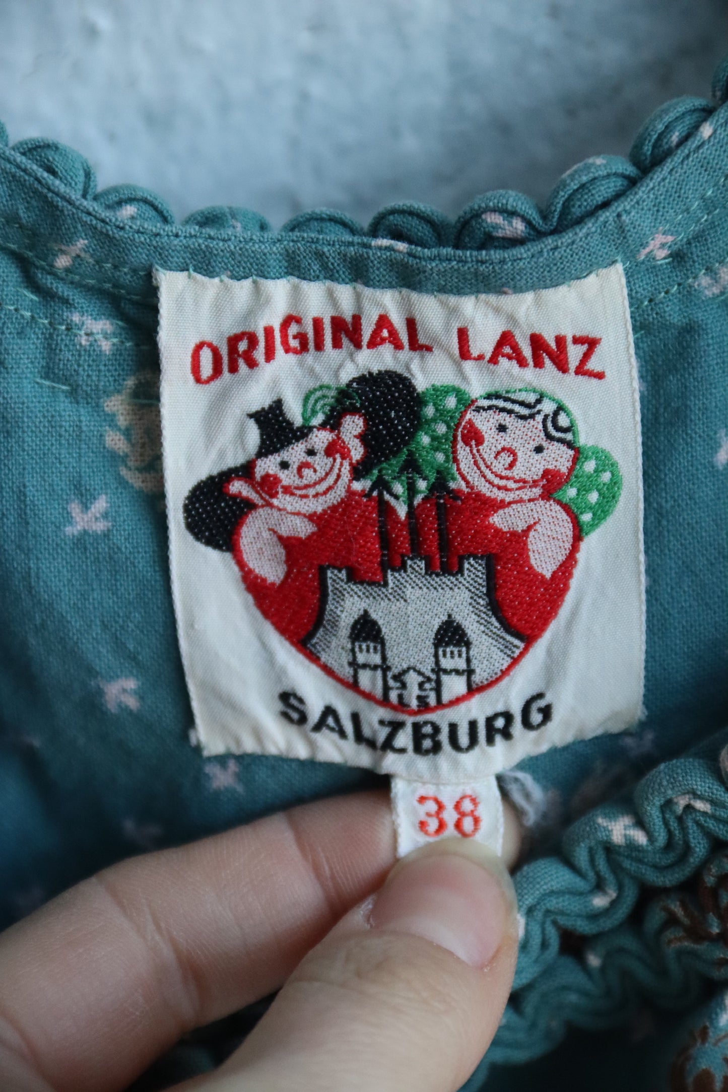 Vintage Lanz Salzburg Dress and Apron