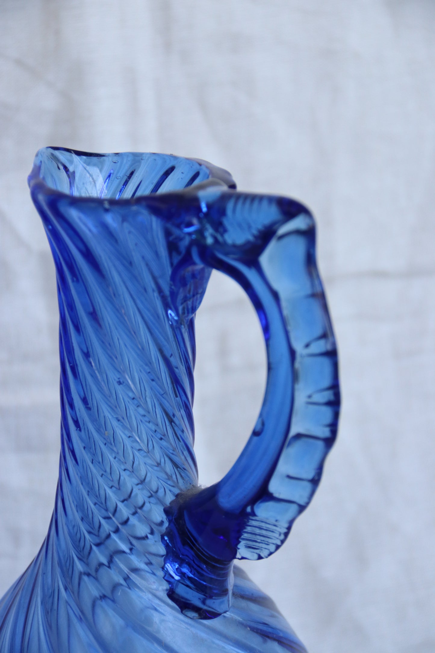 Blue Glass Vase
