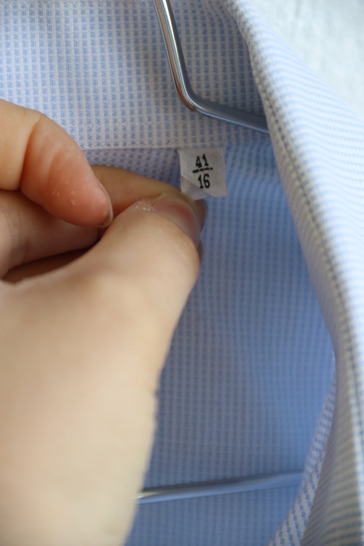 Davide Cenci Mens Blue Button Down Shirt