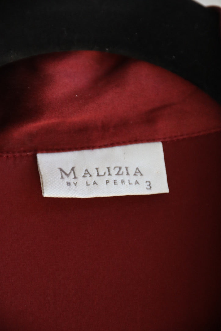 Malizia by La Perla Maroon Top
