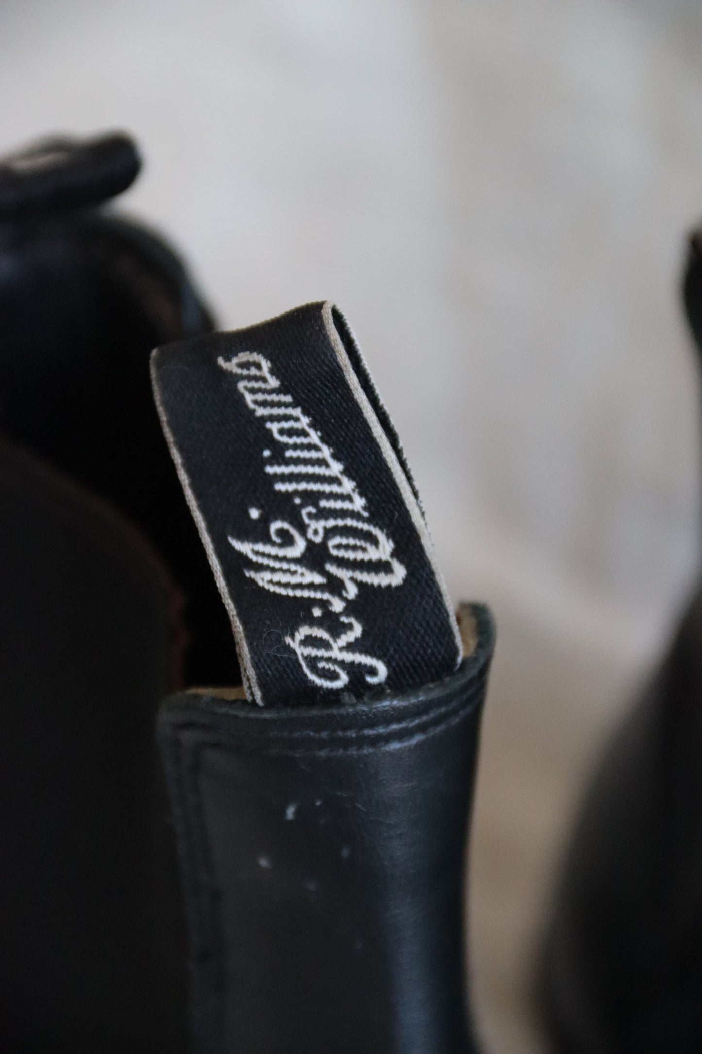 R. M. Williams Black Chelsea Boots - 7.5