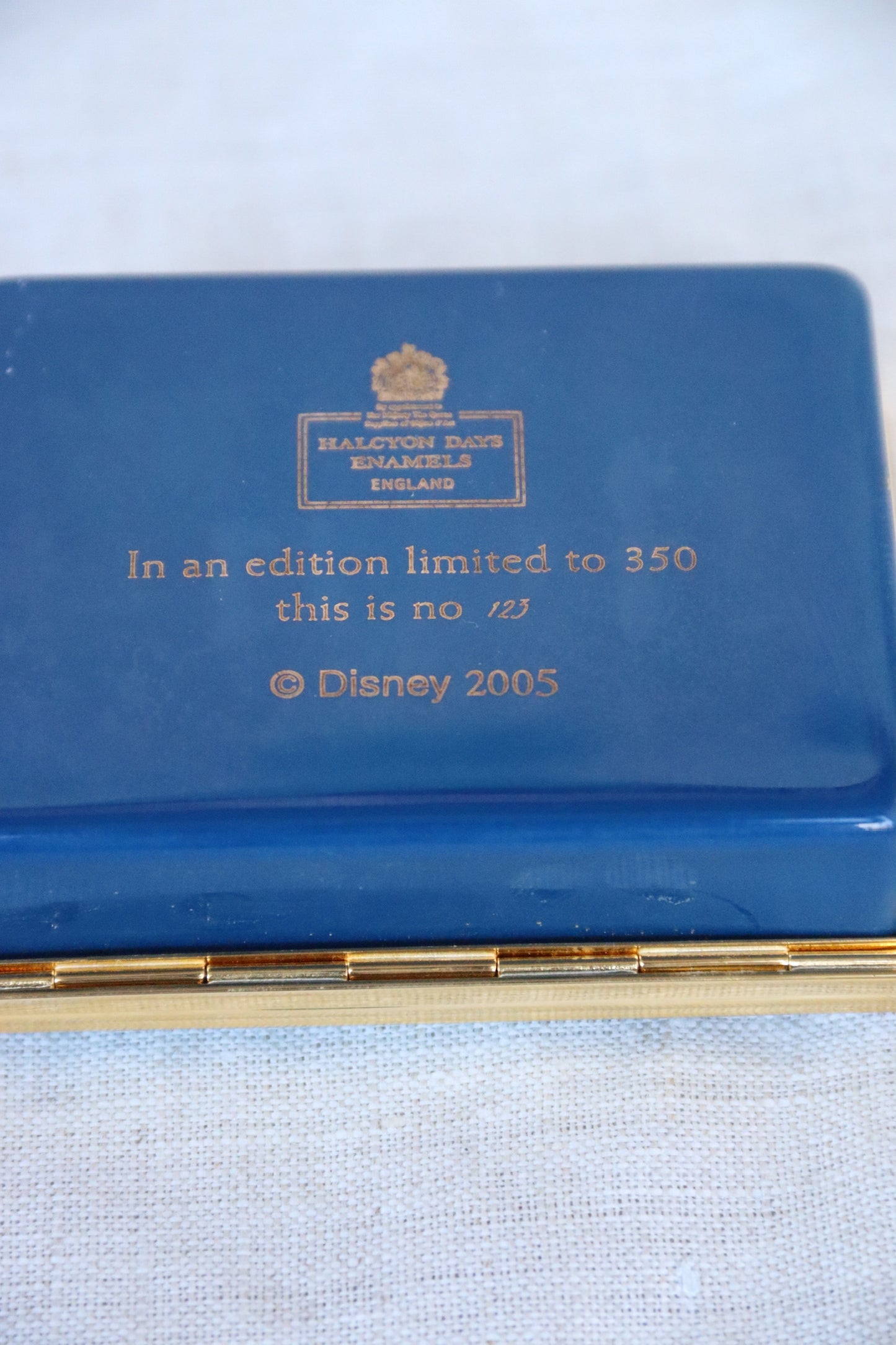 Peter Pan Enamel Box