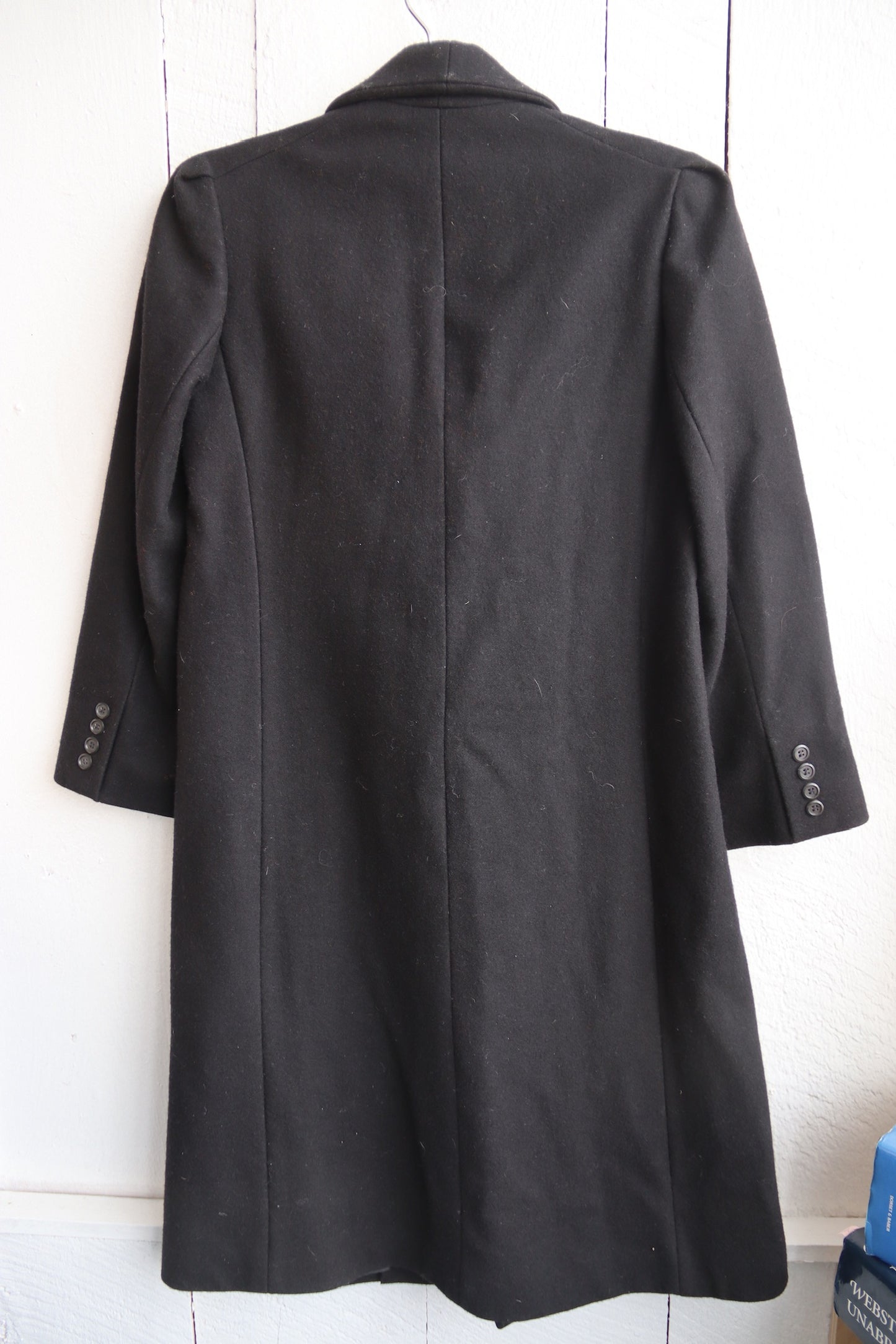 Vintage Central Park Yugoslavia Black Coat