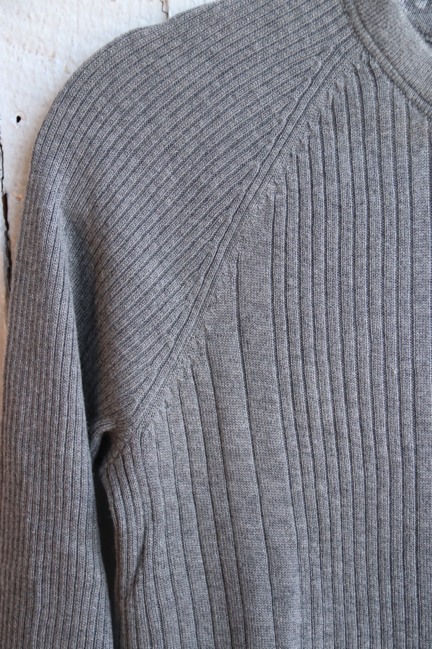 Tory Burch Grey Cashmere and Silk Sweater