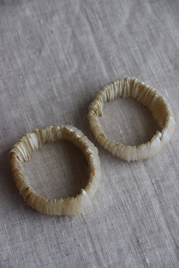 Set of Two Alabaster Bracelets