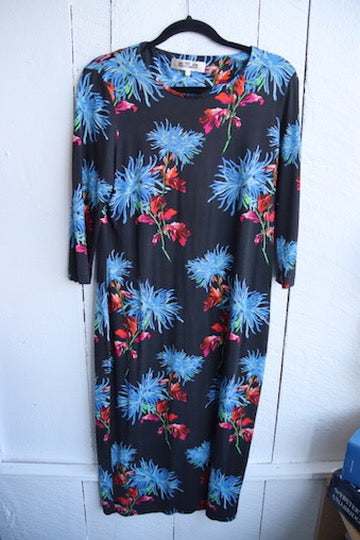 Diane Von Furstenberg Hewes Black Saihana Dress