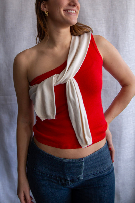 Bill Blass Sweater Red Sweater