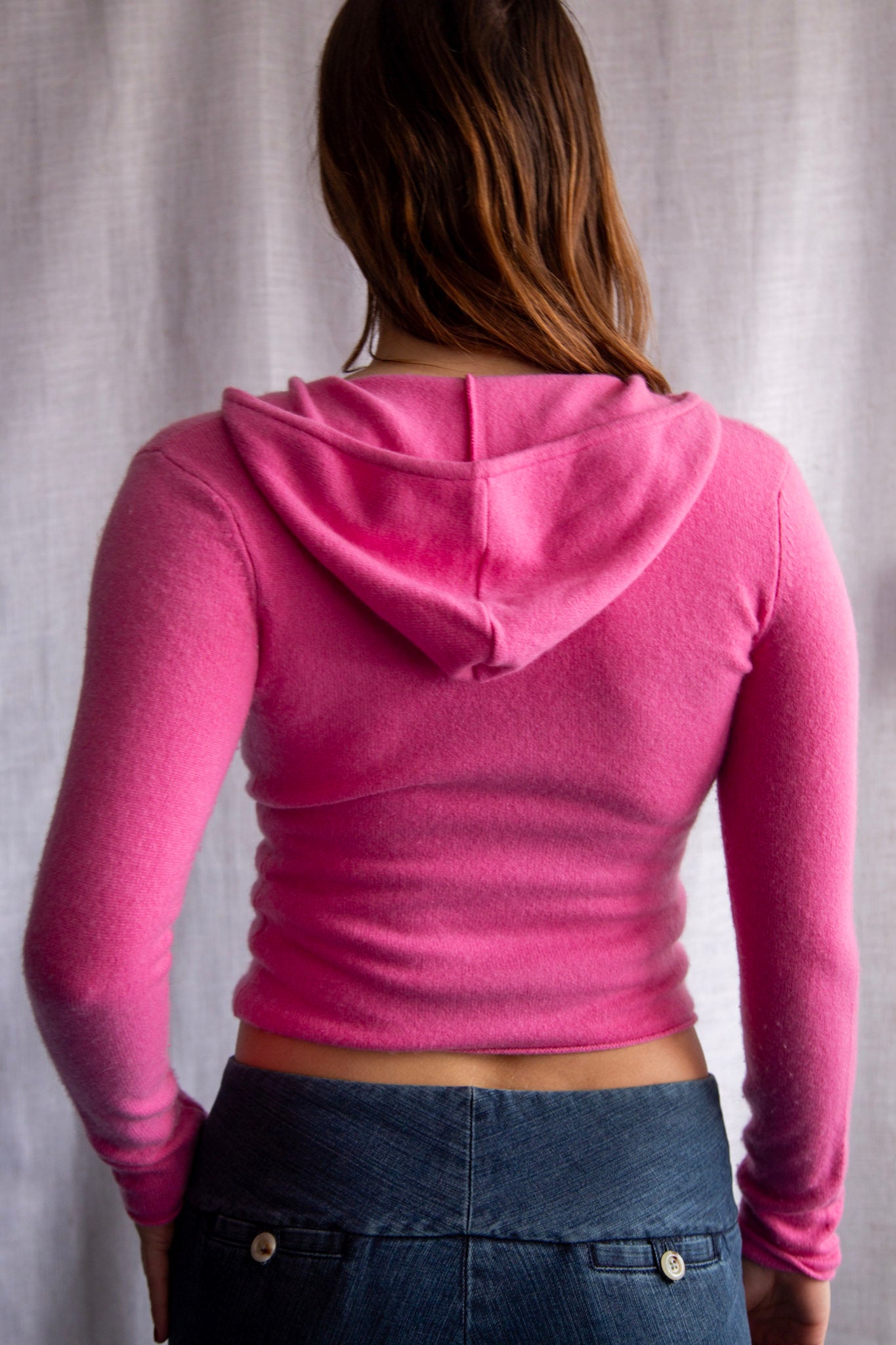 Vince Cashmere Zip Up Hoodie Sweaters