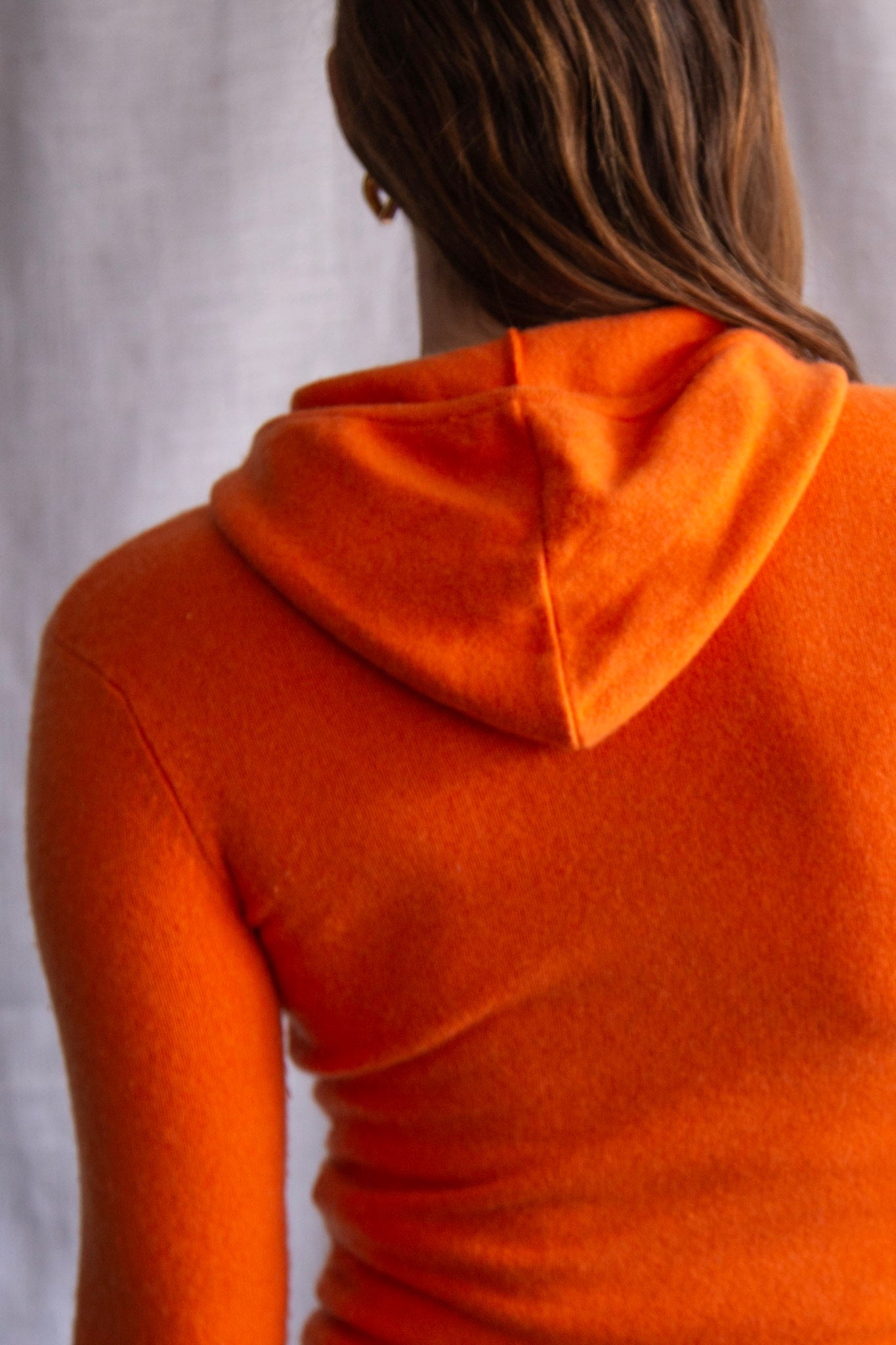 Vince Cashmere Zip Up Hoodie Sweaters