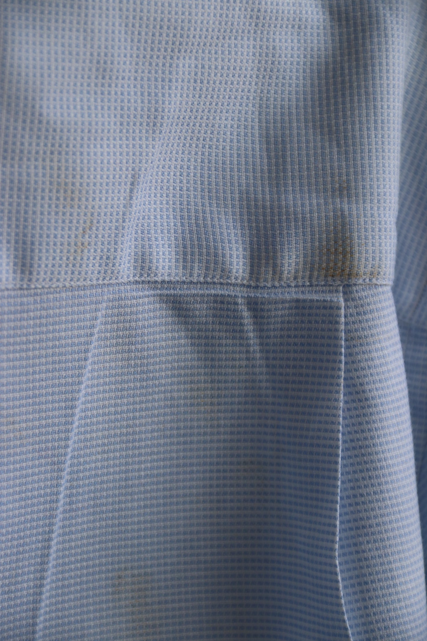 Davide Cenci Mens Blue Button Down Shirt