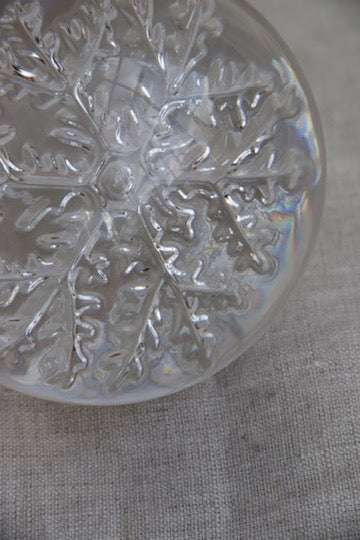 Crystal Snowflake Paperweight