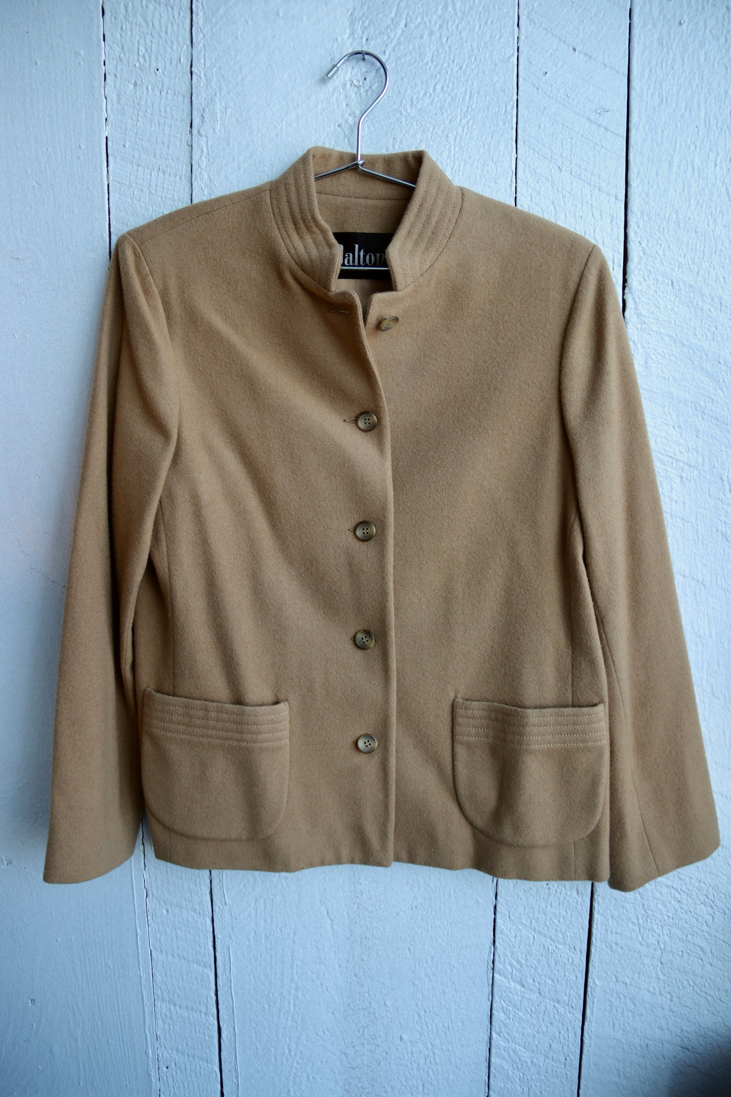 Vintage Dalton Tan Wool Coat