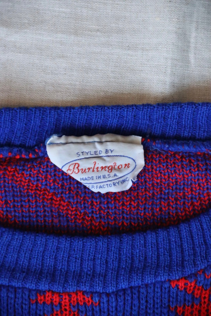 Vintage Styled By Burlington Sweater