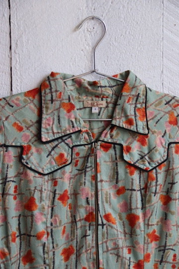 Vintage Dick and Jayne Blue Work Dress