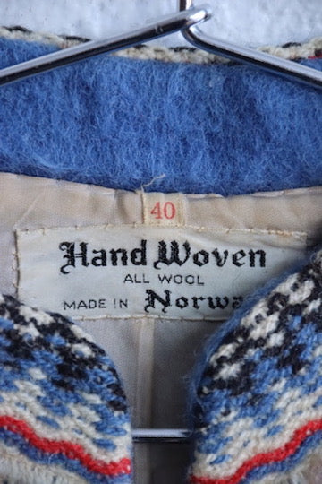 Vintage Norwegian Blue Coat