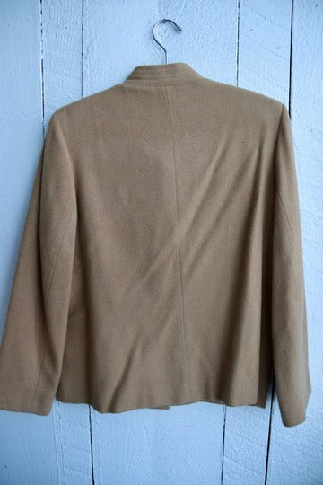 Vintage Dalton Tan Wool Coat