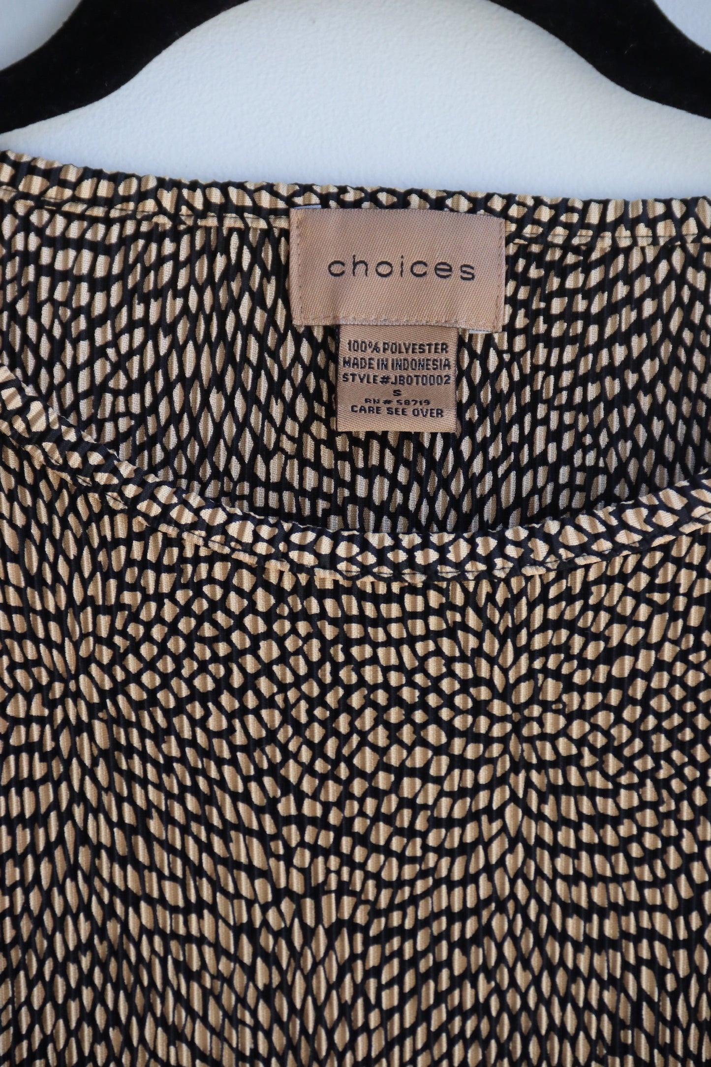 Choices Pleated Top