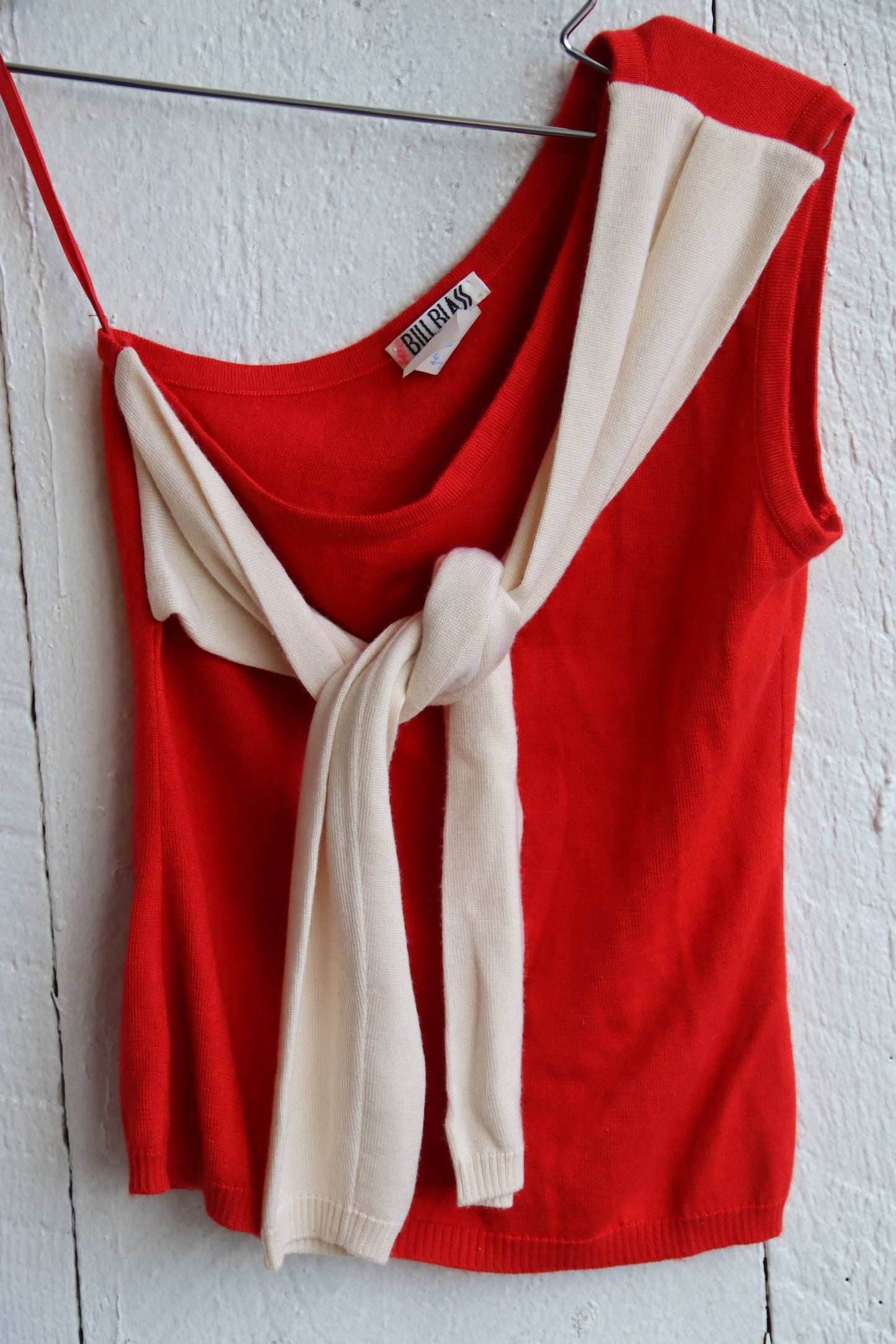 Bill Blass Sweater Red Sweater
