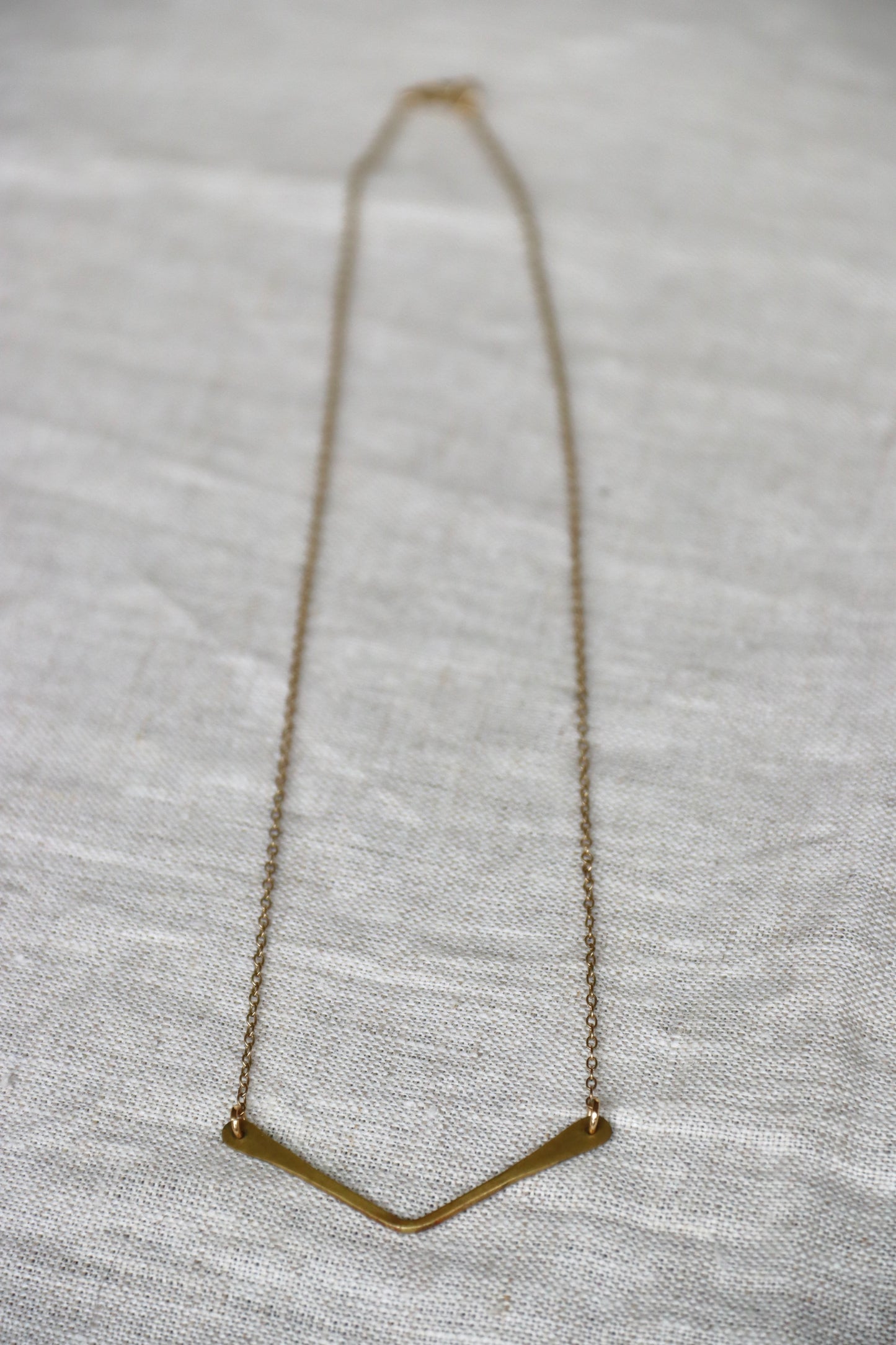 Marisa Mason Brass Necklace