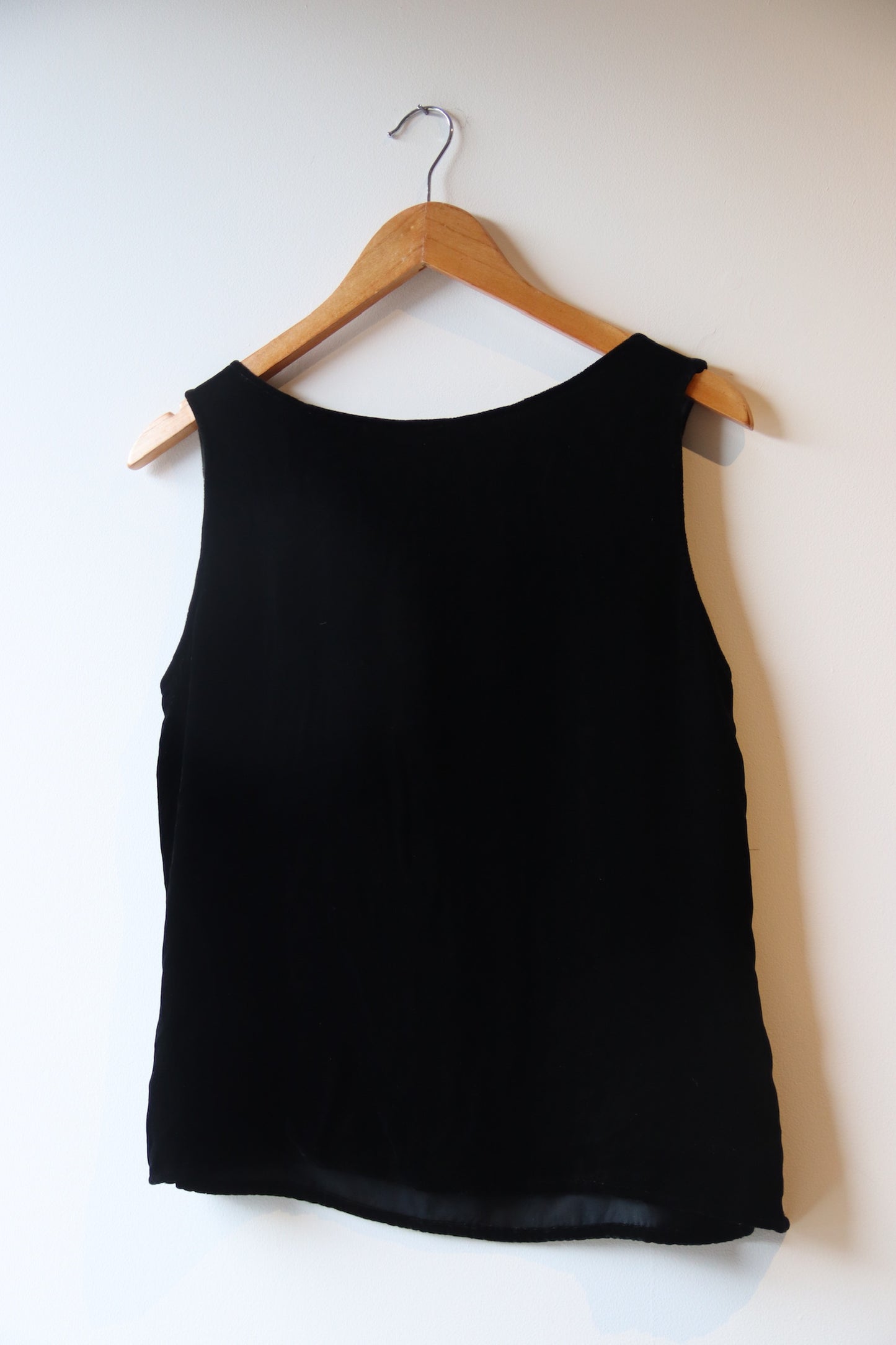 Citron Santa Monica Black Velvet Tank Top