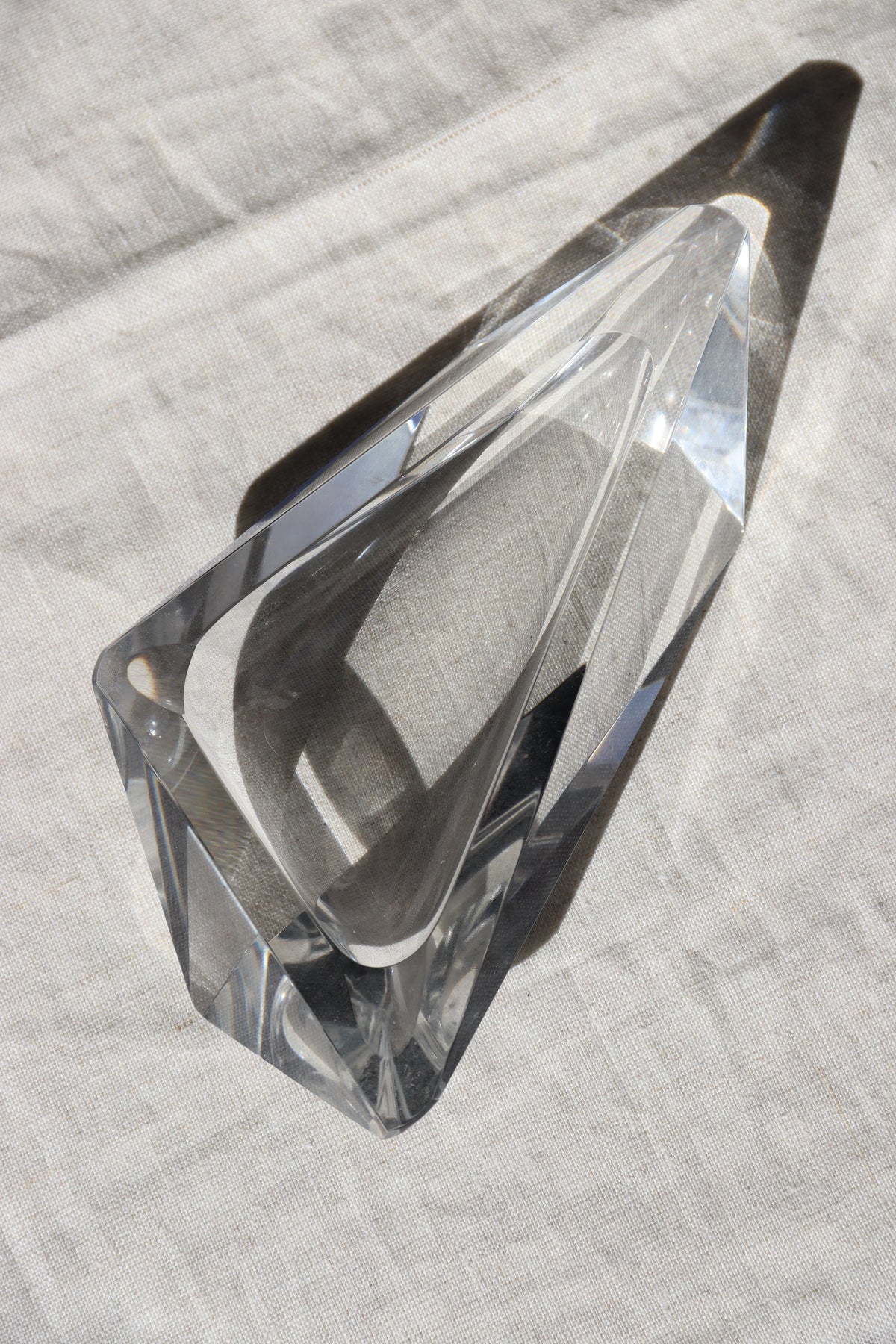 Cut Glass Ashtray