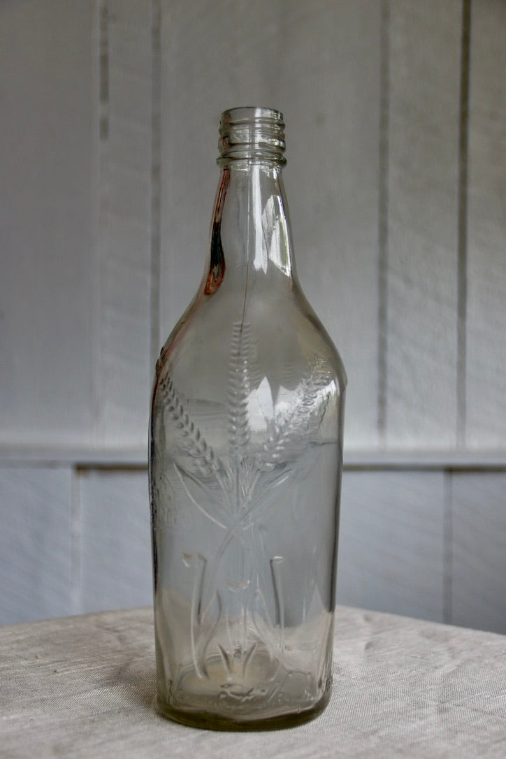 Clear Bottle with Face