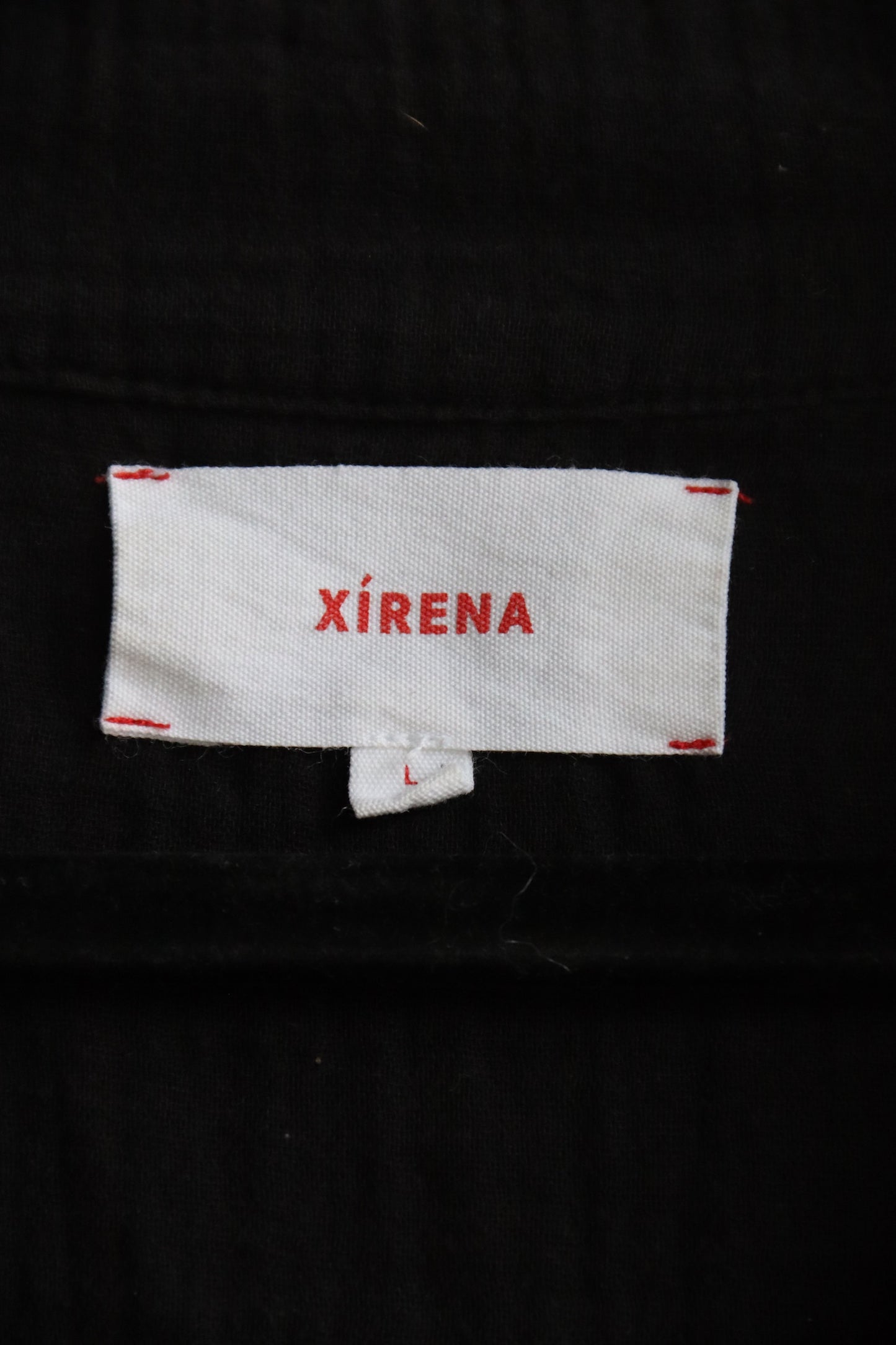 Xirena Black Gauze Top