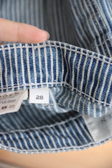 Doen Blue Pinstripe Pants