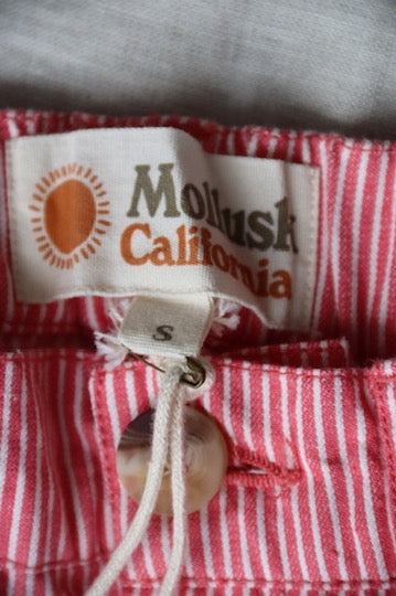 Mollusk California NWT “Candy Stripe Painter Pants”
