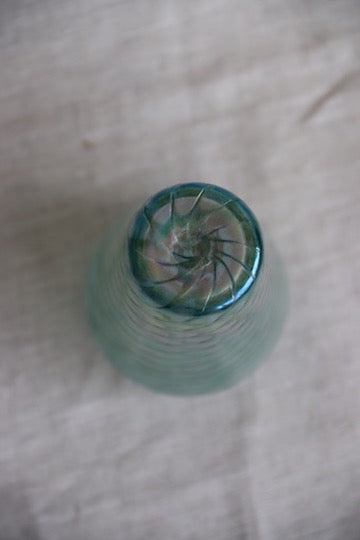 Swirled Art Glass Vase