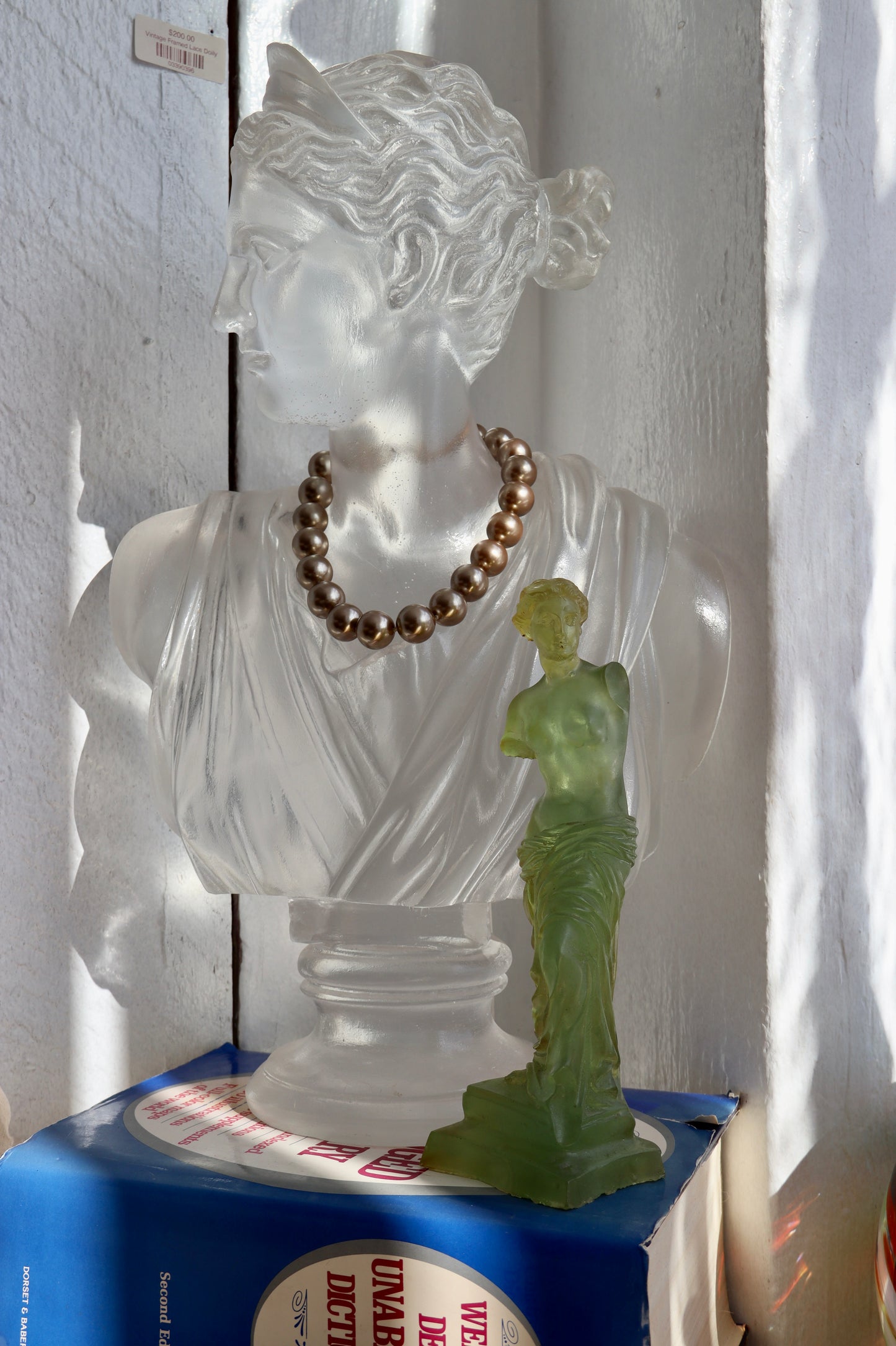 Dorothy Thorpe Venus De Milo Green Sculpture